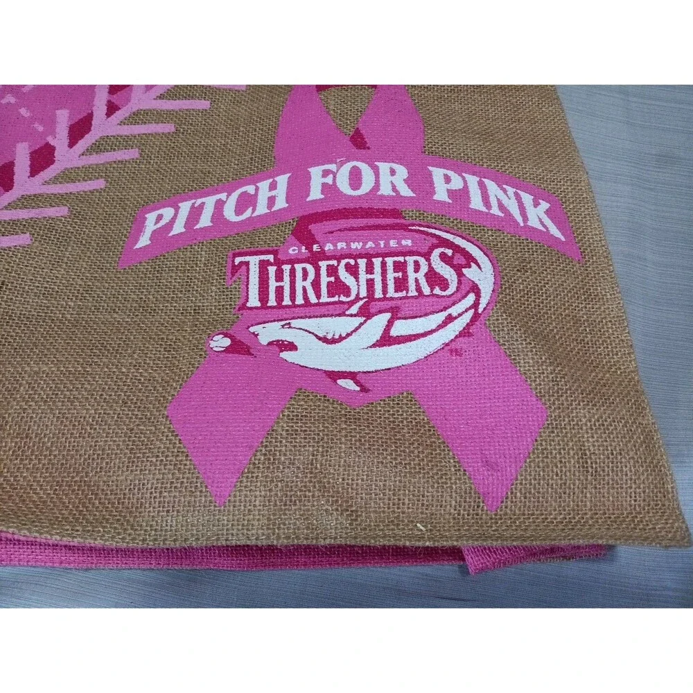 Clearwater Threshers pitch pink